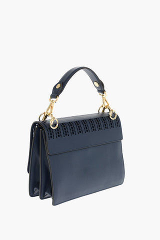 Borsa a Mano GRACE in Pelle Traforata