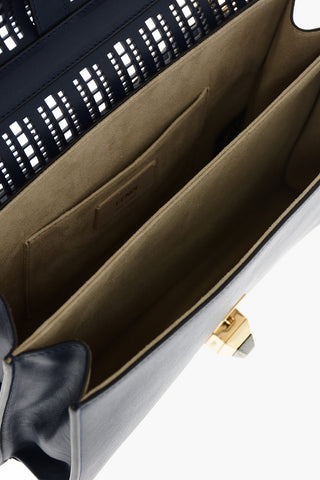 Borsa a Mano GRACE in Pelle Traforata