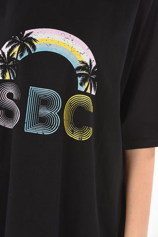 SEE BY Printed Cotton T-Shirt