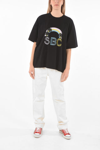 SEE BY Printed Cotton T-Shirt