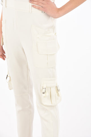 Tuta Cargo con Collo Tie Neck