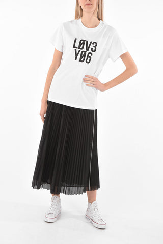 Crew Neck L0V3 Y06 Cotton T-Shirt