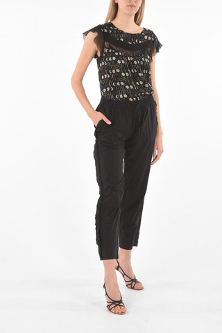 2 Pocket Ruffle Profiles Pants