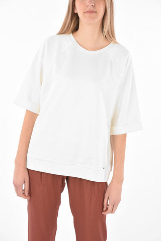 Short Sleeve Oversized Sweatshirt
