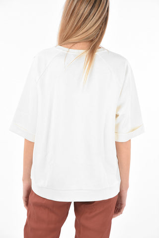 Short Sleeve Oversized Sweatshirt