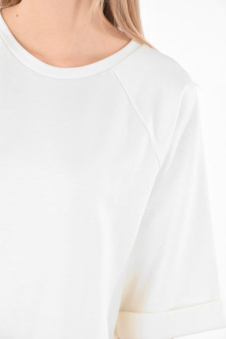 Short Sleeve Oversized Sweatshirt