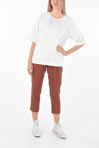 Short Sleeve Oversized Sweatshirt
