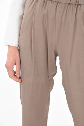 2 Pocket Elastic Waistband Pants