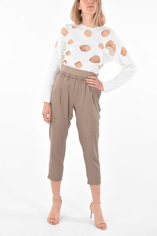 2 Pocket Elastic Waistband Pants