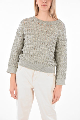 Pullover Girocollo Openwork