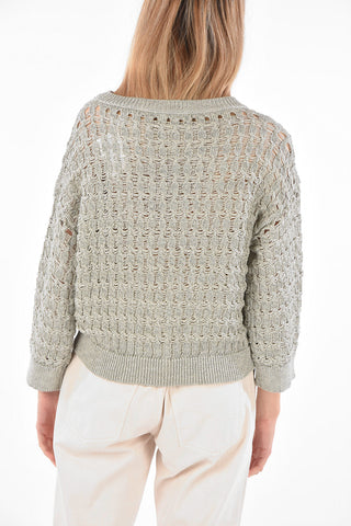 Pullover Girocollo Openwork