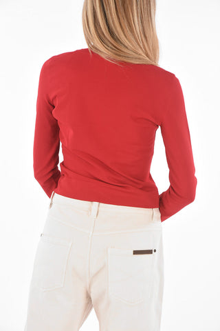 V Neck CARMIN Viscose Sweater