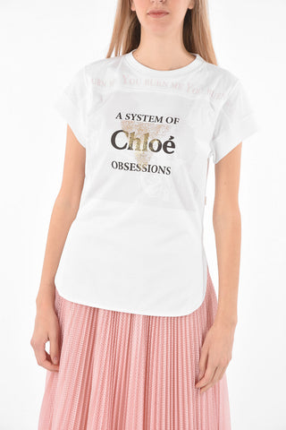 Side Split CHLOE OBSESSIONS T-Shirt