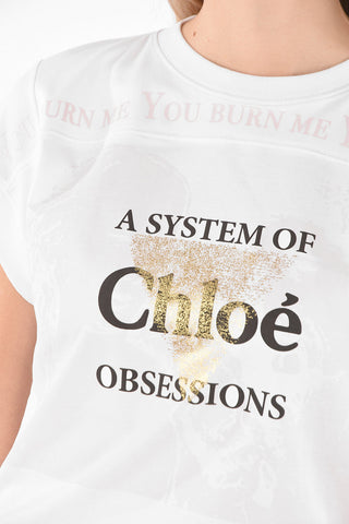 Side Split CHLOE OBSESSIONS T-Shirt