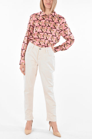 Jeans Straight Leg con Vita Regolare