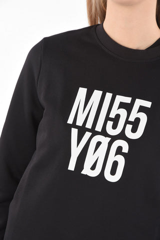 Crew Neck MI55 Y06 Printed Sweatshirt