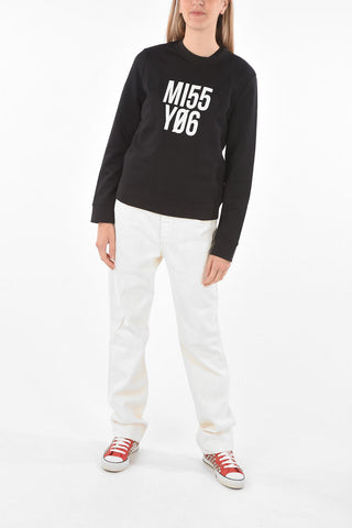 Crew Neck MI55 Y06 Printed Sweatshirt