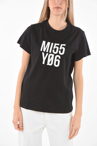 Crew Neck MI55 Y06 Cotton T-Shirt
