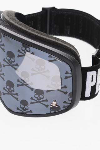 all over skull STATEMENT Goggles sci sunglasses