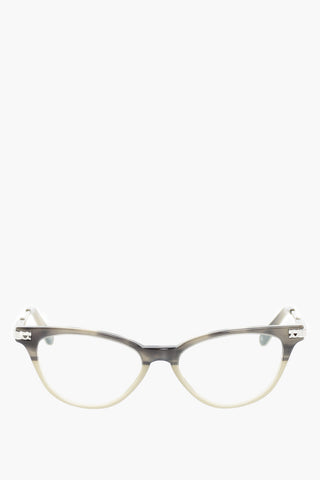 cat-eye ADELLE spectacles with sheer lenses