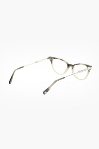 cat-eye ADELLE spectacles with sheer lenses