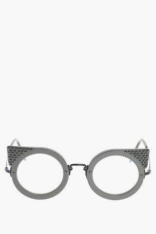occhiali KATY-V con montatura cat eye e dettagli borchie