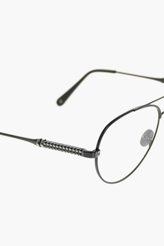 aviator BRADY spectacles with sheer lenses