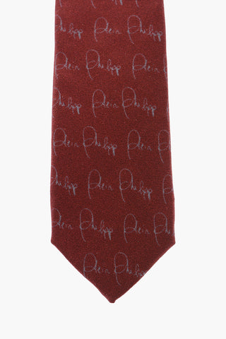 silk SIGNATURE P tie