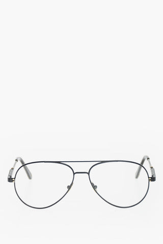 aviator BRADY spectacles with sheer lenses