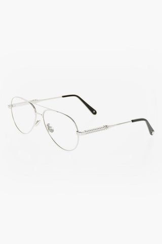 aviator BRADY spectacles with sheer lenses