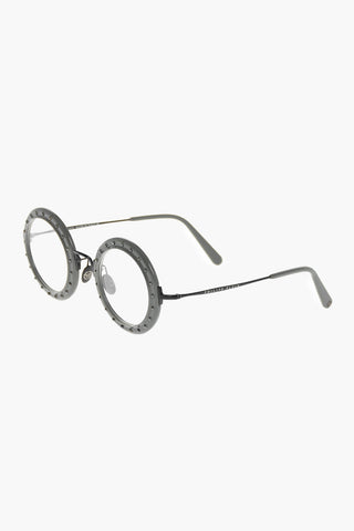 round OLIVIA-V spectacles with studs