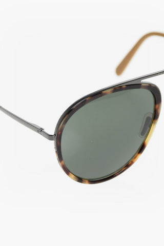 occhiali da sole aviator RECORDS tartarugati 