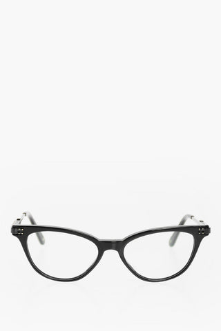 cat-eye ADELLE spectacles with sheer lenses