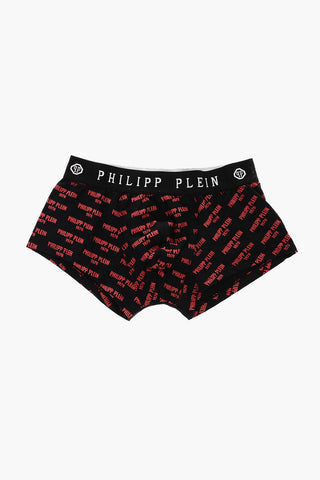 EST.1978 HOMME all over printed logo coton stretch boxer