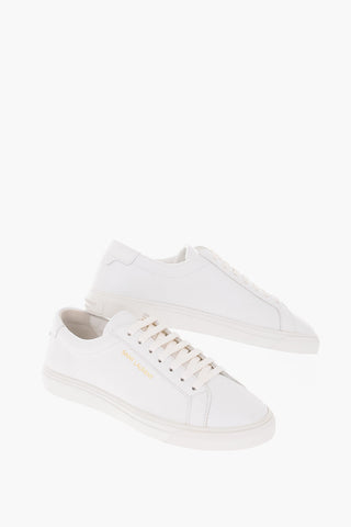 Leather ANDY Sneakers with Side Logo