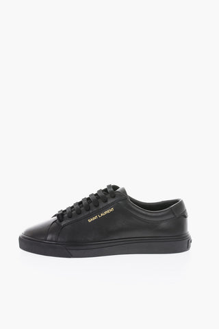Leather ANDY Sneakers with Side Logo