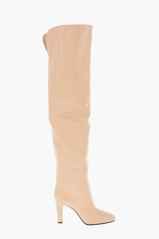 Leather JANE 90 Over-the-knee Boots 8,5 cm