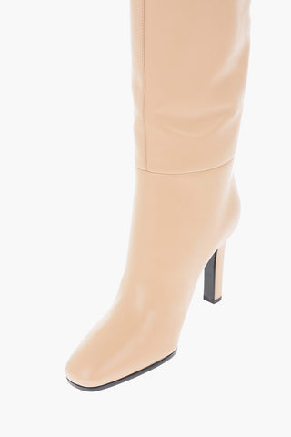 Leather JANE 90 Over-the-knee Boots 8,5 cm