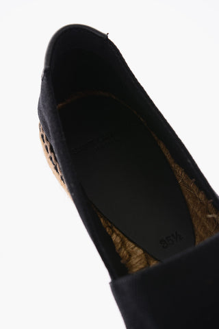 Canvas Logoed Espadrillas with Roped Sole