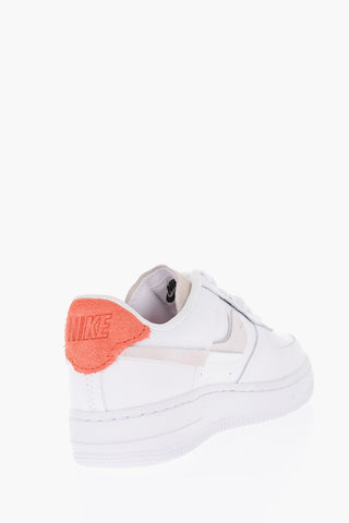 solid color leather and suede AIR FORCE 1'07LX sneakers