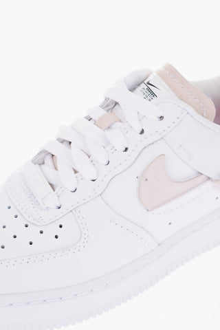 solid color leather and suede AIR FORCE 1'07LX sneakers
