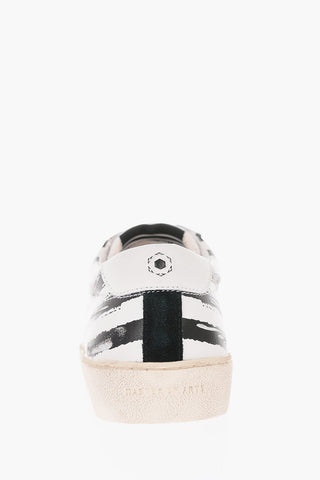 painted effect leather PLAYGROUND low-top sneakers