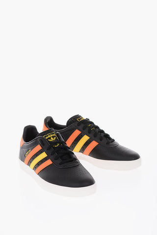leather Contrasting Band 350 low-top sneakers