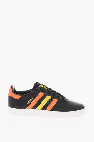 leather Contrasting Band 350 low-top sneakers