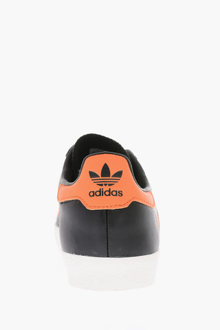 leather Contrasting Band 350 low-top sneakers