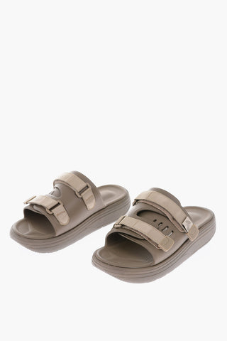 sliders in gomma con chiusura in velcro