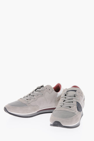 sneakers basse TROPEZ a tinta unita in suede