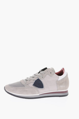 sneakers basse TROPEZ a tinta unita in suede