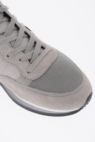 sneakers basse TROPEZ a tinta unita in suede