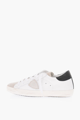 sneakers basse CLASSIC a tinta unita in pelle